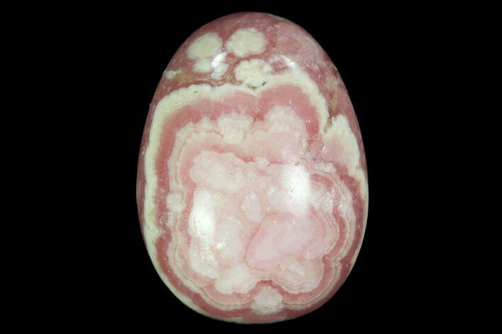 Polished Rhodochrosite Egg - Argentina #100435